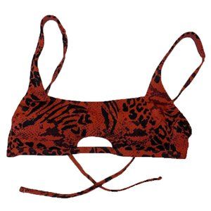 Xhilaration Juniors' Bandeau Bikini Top - Red